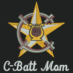 C-Batt Mom Dri Mesh V-Neck Polo Design